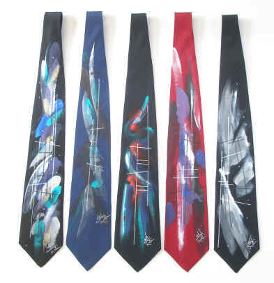 Click here to view Mitchel Rubin's quality hand-painted silk ties!